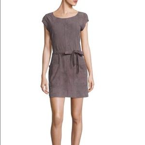 Joie Maroone Suede Dress